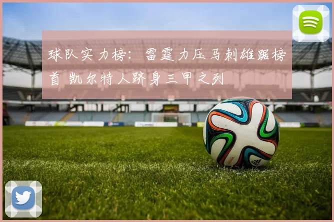 球队实力榜：雷霆力压马刺雄踞榜首 凯尔特人跻身三甲之列